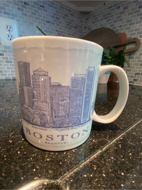 Starbucks | Dining | Starbucks Siren Collection Coffee Cup Mug White Copper  Metal Logo Rustic 24 | Poshmark